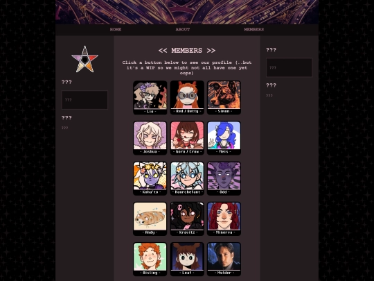 members screenshot