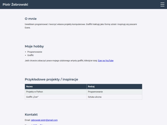 index screenshot