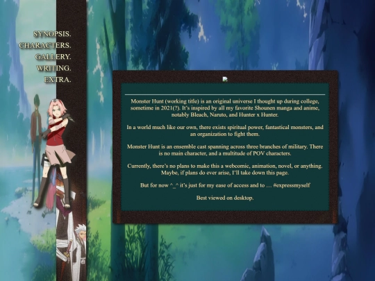 synopsis screenshot