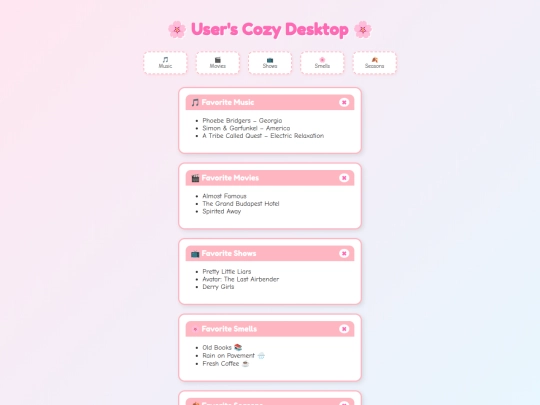index screenshot