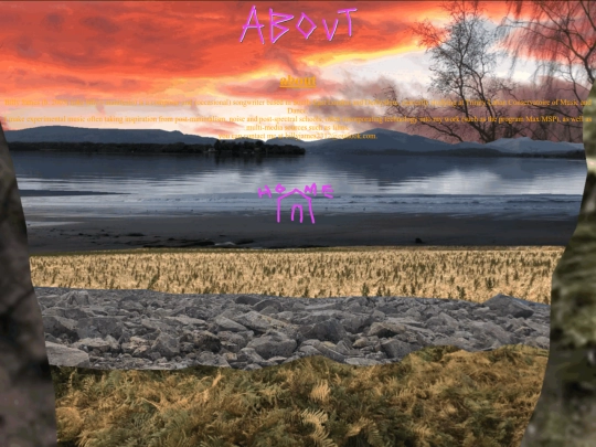 ABOUT screenshot