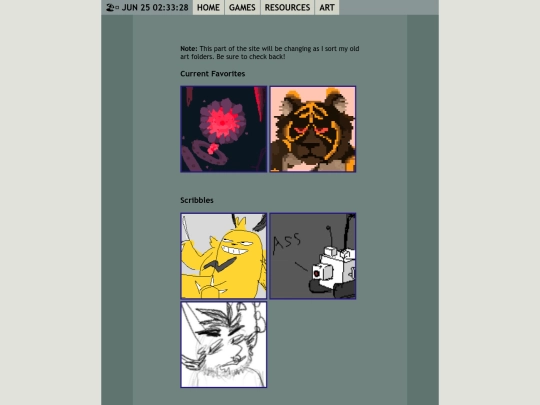 art/gallery screenshot