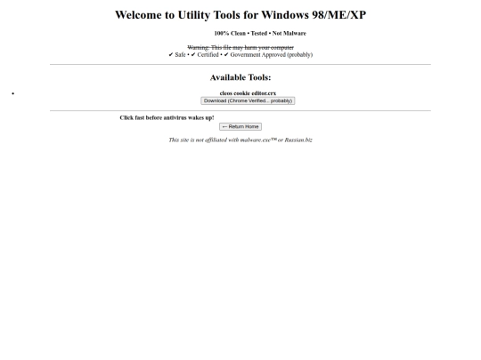 virus screenshot