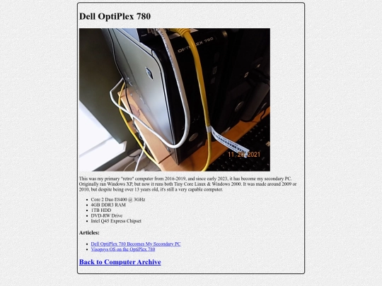 archive-780 screenshot