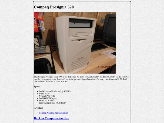 archive-prosignia screenshot