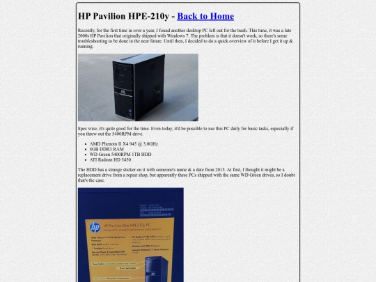 hp-amd screenshot
