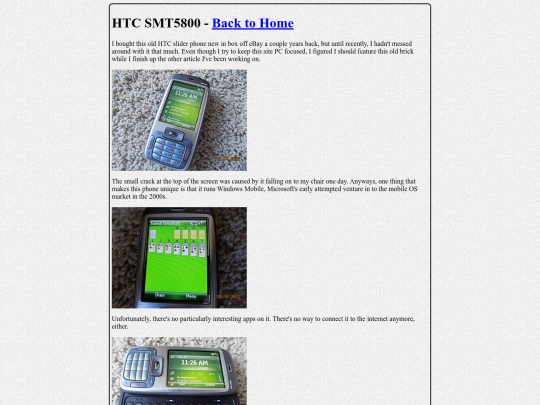htc screenshot