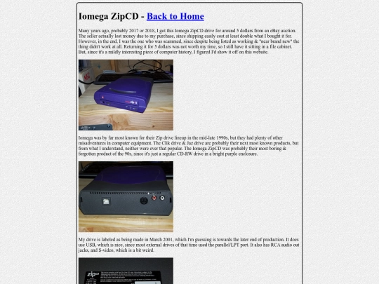 iomega screenshot