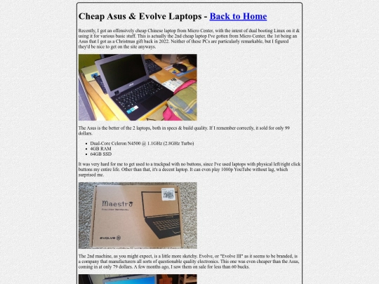 laptop screenshot
