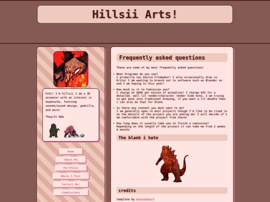 Commission screenshot