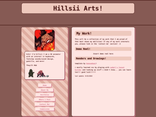 Portfolio screenshot