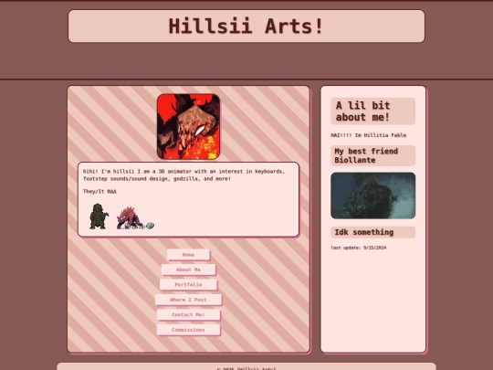 aboutme screenshot