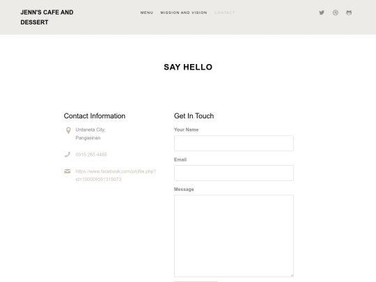 contact screenshot