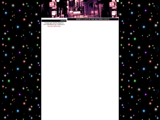 main pages/myrecordcollection screenshot