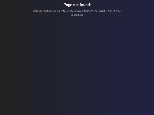 not_found screenshot