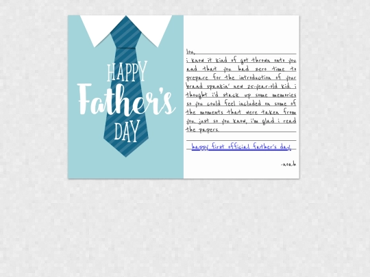 etc/fathersday2 screenshot
