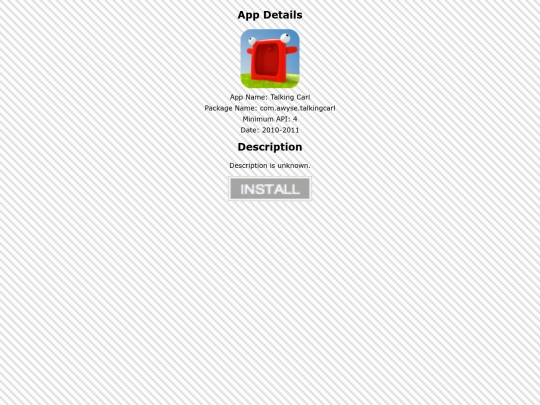 archive/list/android_1.6/app/TalkingCarl/app screenshot