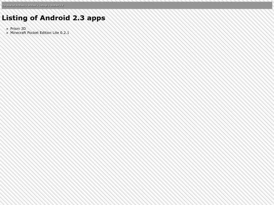 archive/list/android_2.3/list screenshot