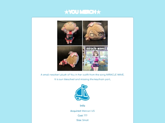 you merch/miraclewave1 screenshot