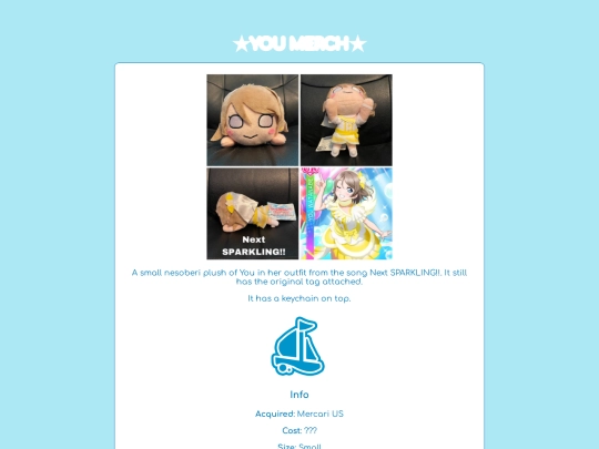 you merch/nextsparkling screenshot