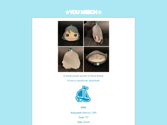 you merch/uglypouch screenshot