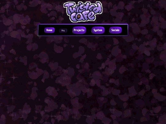 Blog screenshot