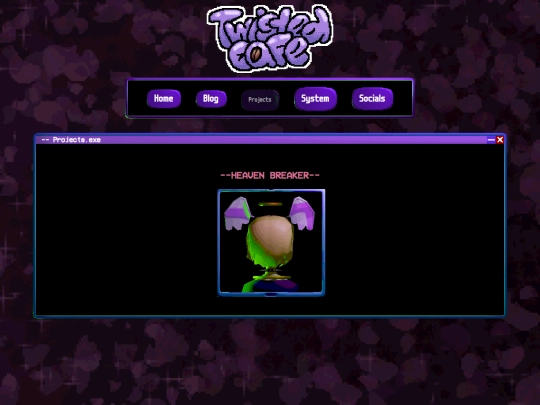 Projects screenshot