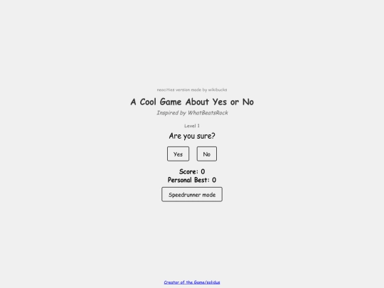 AreYouSure screenshot