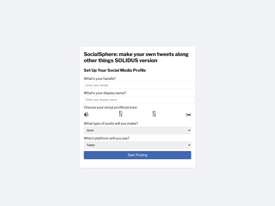 SocialSphere screenshot