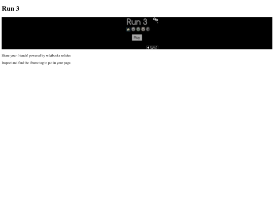run3 screenshot
