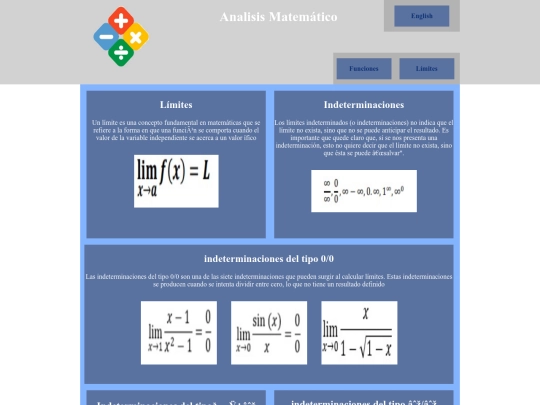 Limites screenshot