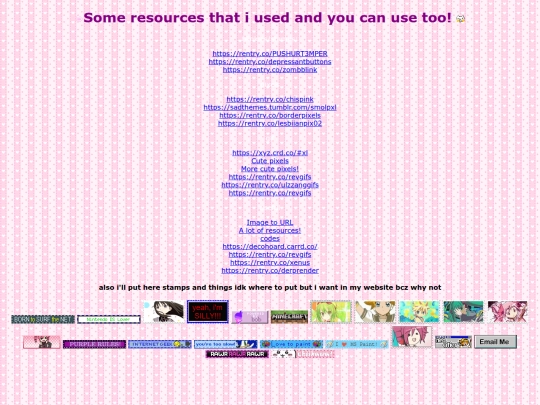 Links screenshot