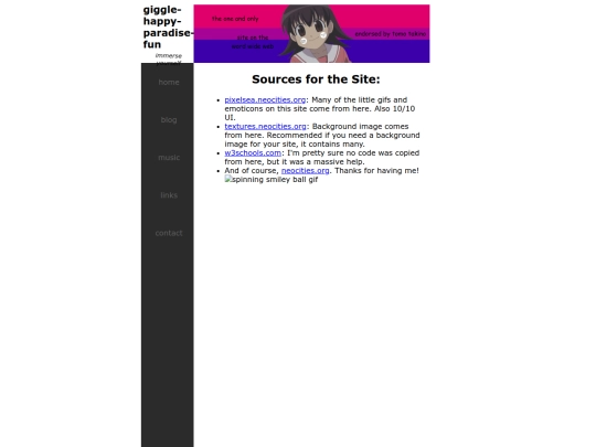 html/links screenshot