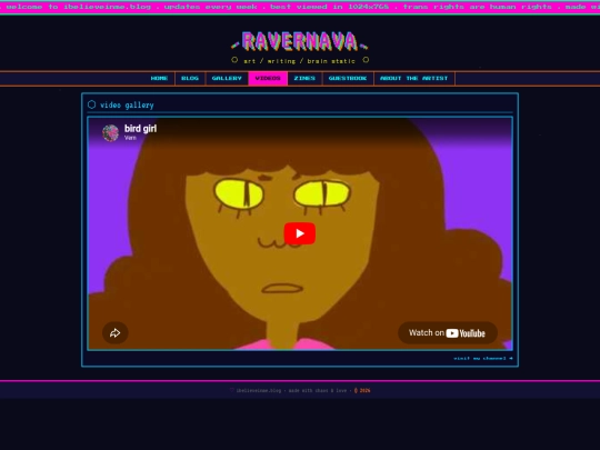 videos screenshot
