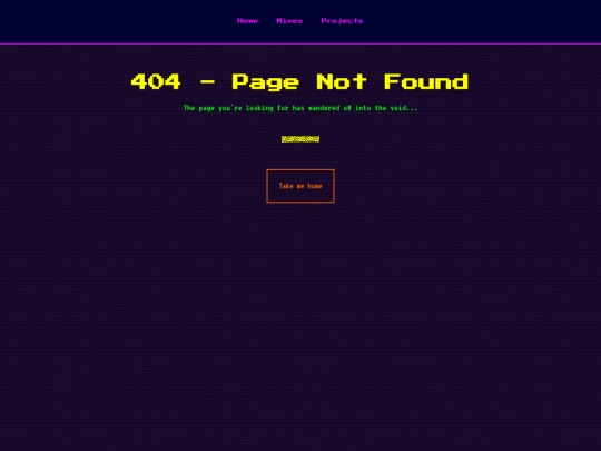 not_found screenshot
