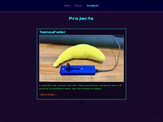 projects screenshot