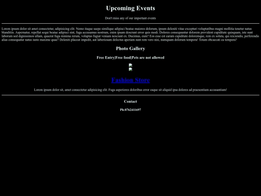 event/one screenshot