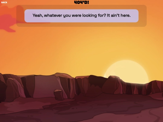not_found screenshot