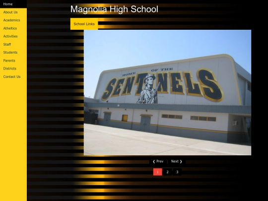 magnoliawebsite screenshot