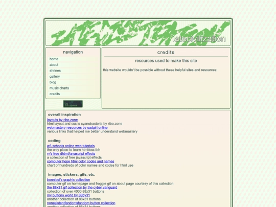credits screenshot