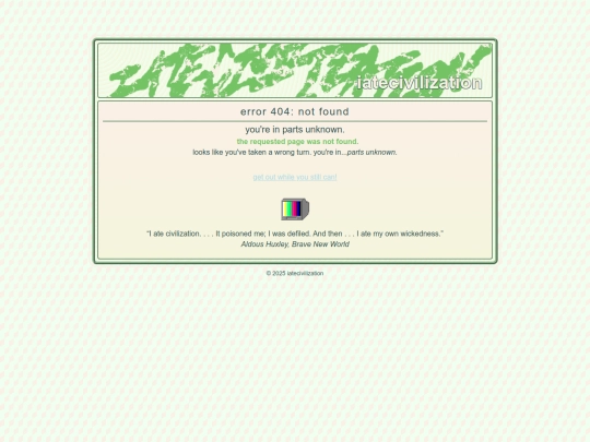 not_found screenshot