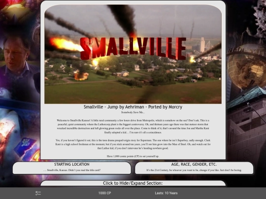 CYOA/Smallville.1.0.8 screenshot