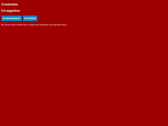 cronometro_touch/Cronometro_touch screenshot