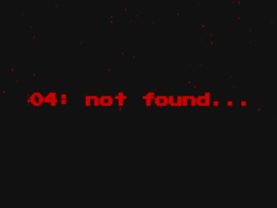 not_found screenshot