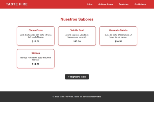 productos screenshot
