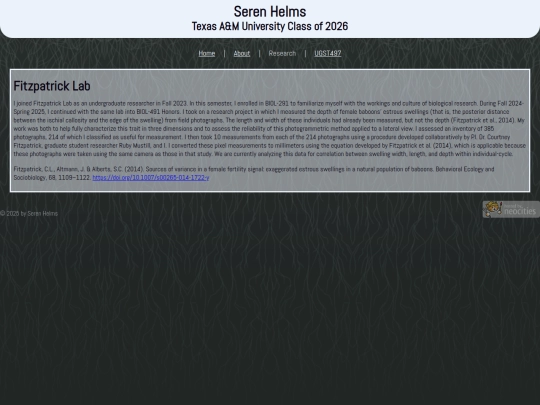 research screenshot