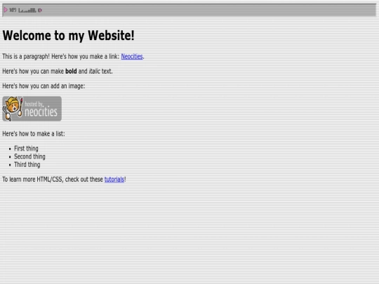index screenshot