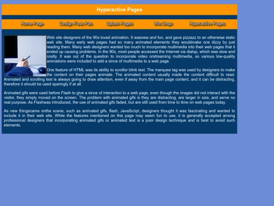 Unit 3/lesson 17/hyperactivepages screenshot