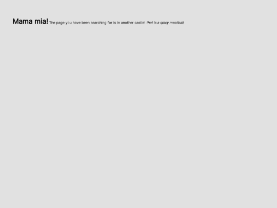 not_found screenshot
