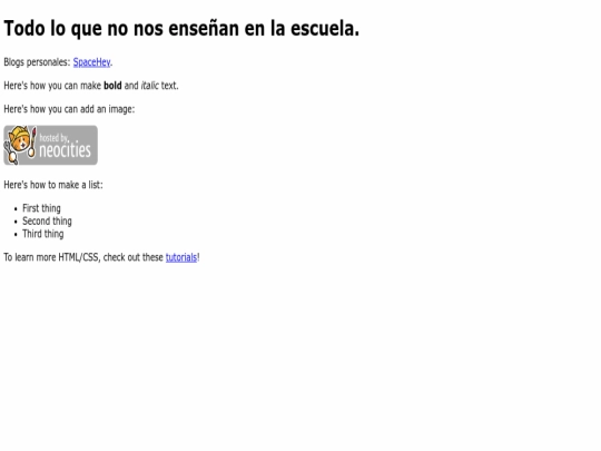 index screenshot